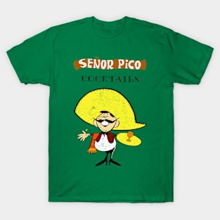 Senor Pico Cocktails, San Francisco ---- Vintage 70s Aesthetic T-Shirt